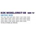 O-ring Kit 8B Nitrile NBR 70 Metric 401 pcs