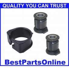 Steering Rack & Pinion Bushing Kit for 2006-2012 CHEVROLET Colorado 4WD  2006-2009 GMC Canyon 4WD  2006-2008 HUMMER H3  2006 ISUZU I-280 W/Off Road Chassis