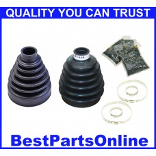 Drivetrain Front Inner & Outer CV Axle Boot Kit For2008-2012 CHEVROLET Malibu LTZ, 2.4L, 6spd A/T   2011-2014 CHEVROLET Cruze All     2008-2010 PONTIAC G6 2.4L, 6Spd. A/T     2009-2009 SATURN Aura 2.4L (Exc. Hybrid) 