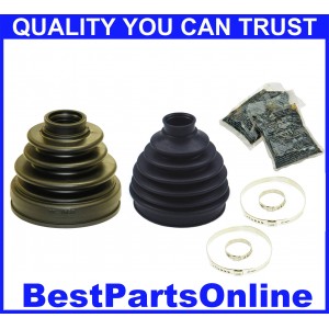 Drivetrain CV Axle Boot Kit for 2010-2018 Ford F-150 SVT Raptor All Engines 4x4, 4WD Drivetrain CV Axle Boot Kit for 2010-2018 Ford F-150 SVT Raptor All Engines 4x4, 4WD
