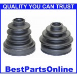 CV Axle Boot Kit for 1986-11/1995 TOYOTA 4Runner (4WD) Front 1993-1998 TOYOTA T100 (4WD) Front Inner and Outer