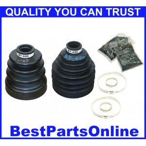 Drivetrain Axle CV Boot Kit  Front Inner and Outer for Lexus 2006-2013 LEXUS GS 300 2006-2013 LEXUS GS 350