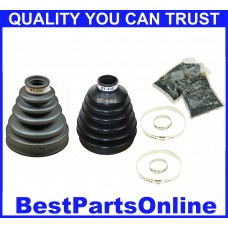 Drivetrain Front Inner & Outer CV Axle Boot Kit For Scion tC xB 2005 2006 2007 2008 2009