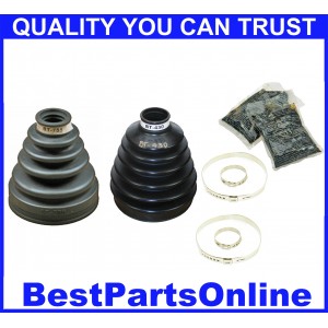 Drivetrain Front Inner & Outer CV Axle Boot Kit For Scion tC xB 2005 2006 2007 2008 2009 Drivetrain Front Inner & Outer CV Axle Boot Kit For Scion tC xB 2005 2006 2007 2008 2009