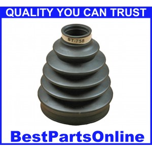 CV Axle Boot Kit for 00-04 FORD Focus M/T (MTX75 /Trans. Code) 05-10 JEEP Grand Cherokee Front 2005 PONTIAC Grand Prix 5.3L