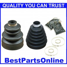 CV Axle Boot Kit Front Inner & Outer CV Axle Boot Kits for Nissan Altima 2005-2006 2.5L