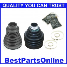 Drivetrain Front Inner & Outer CV Axle Boot Kit For 2003-2005 MERCEDES BENZ E320 All   2006-2009 MERCEDES BENZ E350 All  2006-2006 MERCEDES BENZ E500 AWD   2007-2009 MERCEDES BENZ E500 AWD  