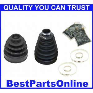 Drivetrain Front Inner & Outer CV Axle Boot Kit For Lexus LS460 2009-2012 AWD Front Drivetrain Front Inner & Outer CV Axle Boot Kit For Lexus LS460 2009-2012 AWD Front