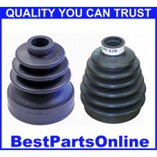 Drivetrain CV Joint Boot Kit for Front CV Axle Boot Kits for Honda Civic 2008-2010 1.8L, A/T 2009-2011 NISSAN Versa 1.6L ALL Inner & Outer 