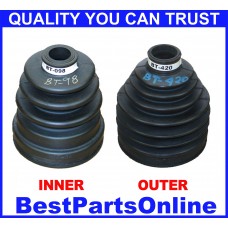 Front CV Axle Boot Kit For Nissan Sentra with 1.8L 2000-2006 Inner & Outer