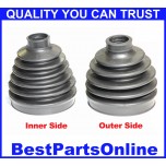 CV Axle Boot Kit Jeep Liberty 2002-2012 3.7L 4WD Inner & Outer