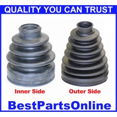 CV Axle Boot Kit Toyota Tundra 4WD 2000-2006 Front Inner & Outer