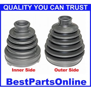CV Axle Boot Repair Kit for Toyota Camry 2008-2011 Inner & Outer