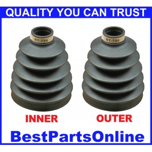 CV Axle Boot Kit 2004-2012 CHEVROLET Colorado (4WD) All INNER & OUTER