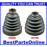 CV Axle Boot Kit DODGE Ram 1500 2002-2005 4WD F/L & R/T