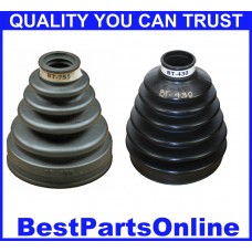 Front Inner & Outer CV Axle Boot kit for 2002-2003 Lexus ES 300 2004-2006 ES 330 2010-2012 HS250h