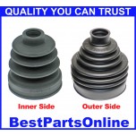 CV Axle Boot Kit 2004-2007 Subaru Impreza AWD Front, Exc. WRX Sti 2005-2009 Legacy AWD Front 2005-2006 Outback Front 2008-2009 Outback Front, Exc. Turbo 2008-2013 Tribeca Front