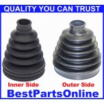 CV Axle Boot Kit 2010-2013 Toyota Prius All 2012 Prius V All