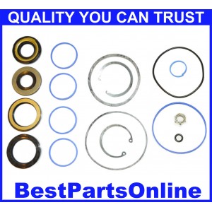 Power Steering Gear Seal Kit 1996-1996 Ford E - Models (100 - 350) E250, E350, E Superduty w/FGAWR Greater than 4200lbs.  1992-1995 Ford E - Models (100 - 350) E250, E350 with 7.3L Diesel, 7.5 Gas