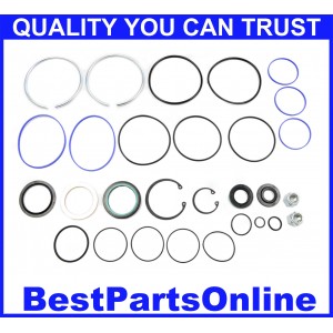 Heavy Duty Gear Seal Kit for SAGINAW – Complete Gear Seal Kit Dual Piston, Model 710, 83-90