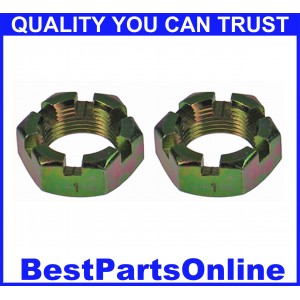 CV Axle Nut M22x1.5 Castle Honda Accord 1976-1979 All Civic, CRX, Del Sol 1973-1979 All (2-pack)