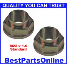 CV Axle Nut M22x1.5 Standard Acura Honda Mini Scion Toyota Mitsubishi Pontiac Subaru (2-pack) CV Axle Nut M22x1.5 Standard Acura Honda Mini Scion Toyota Mitsubishi Pontiac Subaru (2-pack)