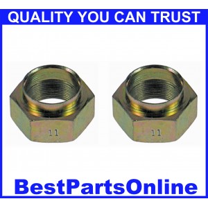 CV Axle Nut M22 x1.0 Stake Kia Rio 2001 All Mazda 929 1988-1991 Rear (2-pack)