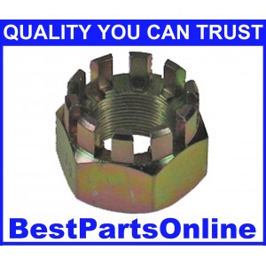 CV Axle Nut M20x1.0 Castle NUT-13 for SATURN L-Series 00-04 (2-pack)