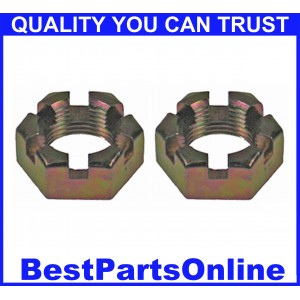 CV Axle Nut M20x1.5 Castle Subaru Justy 1989-1994 (2-pack)