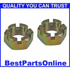 CV Axle Nut M24x1.5 Castle AMC / Eagle 1980-1983 All 4WD Subaru Brat 1982-1987 All (2-Pack)