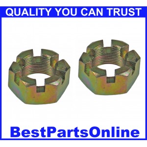 CV Axle Nut M24x1.5 Castle AMC / Eagle 1980-1983 All 4WD Subaru Brat 1982-1987 All (2-Pack)