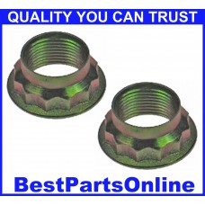 CV Axle Nut M24x2.0 Stake BMW 3 Series, (Exc. 318ti) 92-01 Rear Z3 01-02 Rear, 3.0L Mercedes All, Exc. E, ML & S Series 93-00 Rear, Cross Groove Design (2-pack)