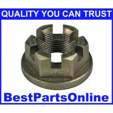 CV Axle Nut M24x1.5 Castle NUT-34 for MITSUBISHI Montero 01-06 (2-pack)