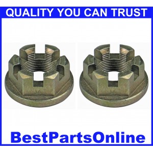 CV Axle Nut M24x1.5 Castle 2001-2006 Mitsubishi Montero 1970-1975 Porsche 914 1950-1979 Volkswagen Beetle, Ghia (2 Pieces)