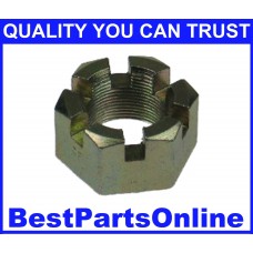 CV Axle Nut M25x1.25 Castle NUT-35 for OLDSMOBILE Toronado 67-78 (2-pack)