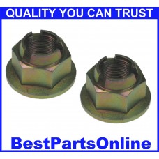 CV Axle Nut M22x1.5 Castle Volvo 850 1995-1997 S40 & V40 2001 S70 & V70 1998 (2-pack)