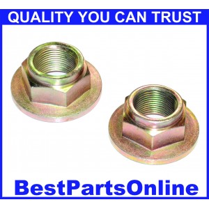 CV Axle Nut Chevrolet Chrysler Dodge Ford Jeep Mazda Mitsubishi Porsche M22x1.5 Self Lock (2-pack)