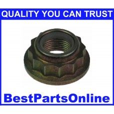 CV Axle Nut M20x1.5 Nylon Lock & Stake NUT-50 for AUDI FORD VOLKSWAGEN (2-pack)