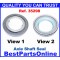 Axle Shaft Seal Front Outer Knuckle 2005-2018 Ford F-250 2005-2018 F-350 2005-2018 F-450 2005-2012 F550 Super Duty Ref. 35298