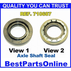 Axle Output Shaft Seal Front Left Ref. 710687 19257296 7517 40050495