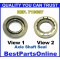 Axle Output Shaft Seal Front Left Ref. 710687 19257296 7517 40050495