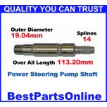 Power Steering Pump Shafts 61-76 BUICK, CHEVY & GMC Trucks 77-88 FORD Trucks Power Steering Pump Shafts 61-76 BUICK, CHEVY & GMC Trucks 77-88 FORD Trucks