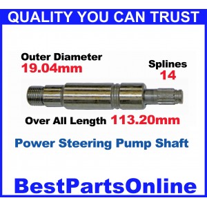 Power Steering Pump Shafts 61-76 BUICK, CHEVY & GMC Trucks 77-88 FORD Trucks
