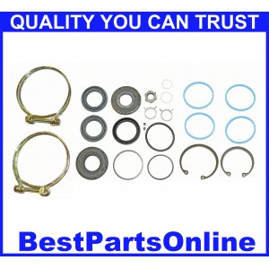 Power Steering Rack & Pinion Seal Kit 1987-1990 Ford Escort, EXP With Ford Gear 1987-1994 Ford Tempo With Ford Gear 1987-1987 Mercury Lynx, LN7 With Ford Gear 1987-1994 Mercury Topaz With Ford Gear