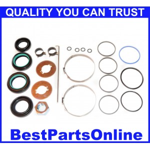 Power Steering Rack And Pinion Seal Kit 1993-1994 CHRYSLER LHS All    1990-1993 EAGLE Talon All    1989-1993 MITSUBISHI Eclipse 4WD  1990-1994 MITSUBISHI Eclipse All (5/90-94)  1992-1993 MITSUBISHI Eclipse 2WD