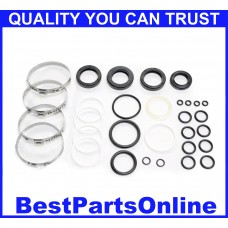 Premium Power Steering Rack and Pinion Seal Kits for 1984-1990 BMW 325e With 1 Piece Aluminum Housing
