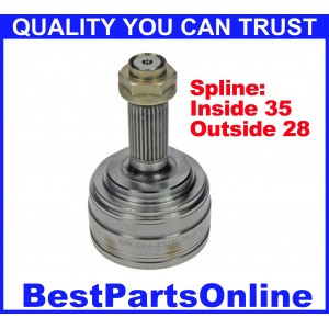 CV Axle Joint 2001-2002 ACURA MDX Outboard 1999-2004 HONDA Odyssey Outboard All, without ABS 2003-2004 Pilot Outboard All, without ABS