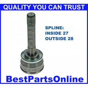 CV Axle Joint 79-86 DODGE D50, Ram 50, Raider Outboard 4WD Front 83-86 MITSUBISHI Montero Outboard 4WD Front  83-86 Mighty Max Pickup  Pajero Outboard 4WD Front Ref. 87-9301
