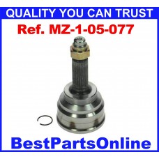 CV Axle Joint 86-89 Mazda 323 Outboard 2WD, W/O Turbo 81-85 GLC Outboard All 91-94 Mercury Capri Outboard W/O Turbo  87-89 Tracer Outboard All