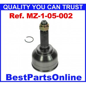 CV Axle Joint 1983-1987 Mazda 626, MX-6 Outboard All Ref. 87-9864-K MZ1-05-002